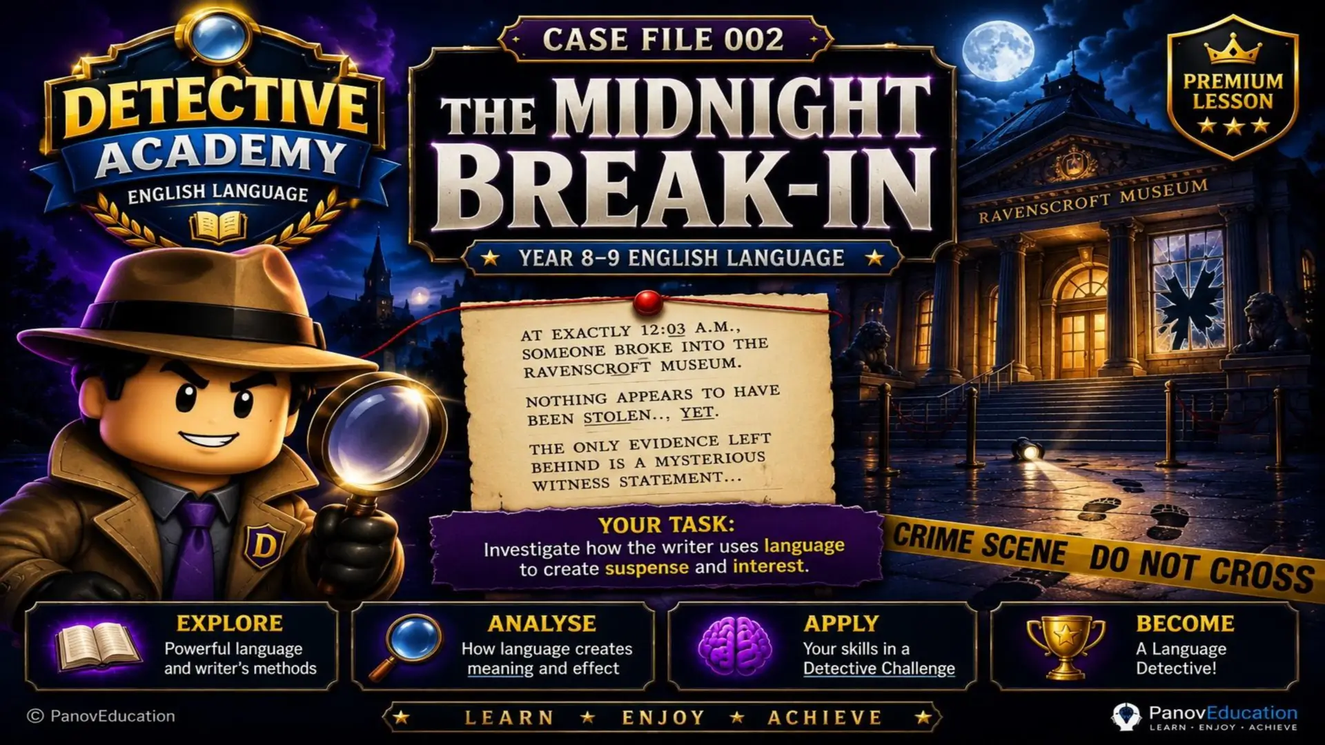 Detective Academy - Case File 002: The Midnight Break In